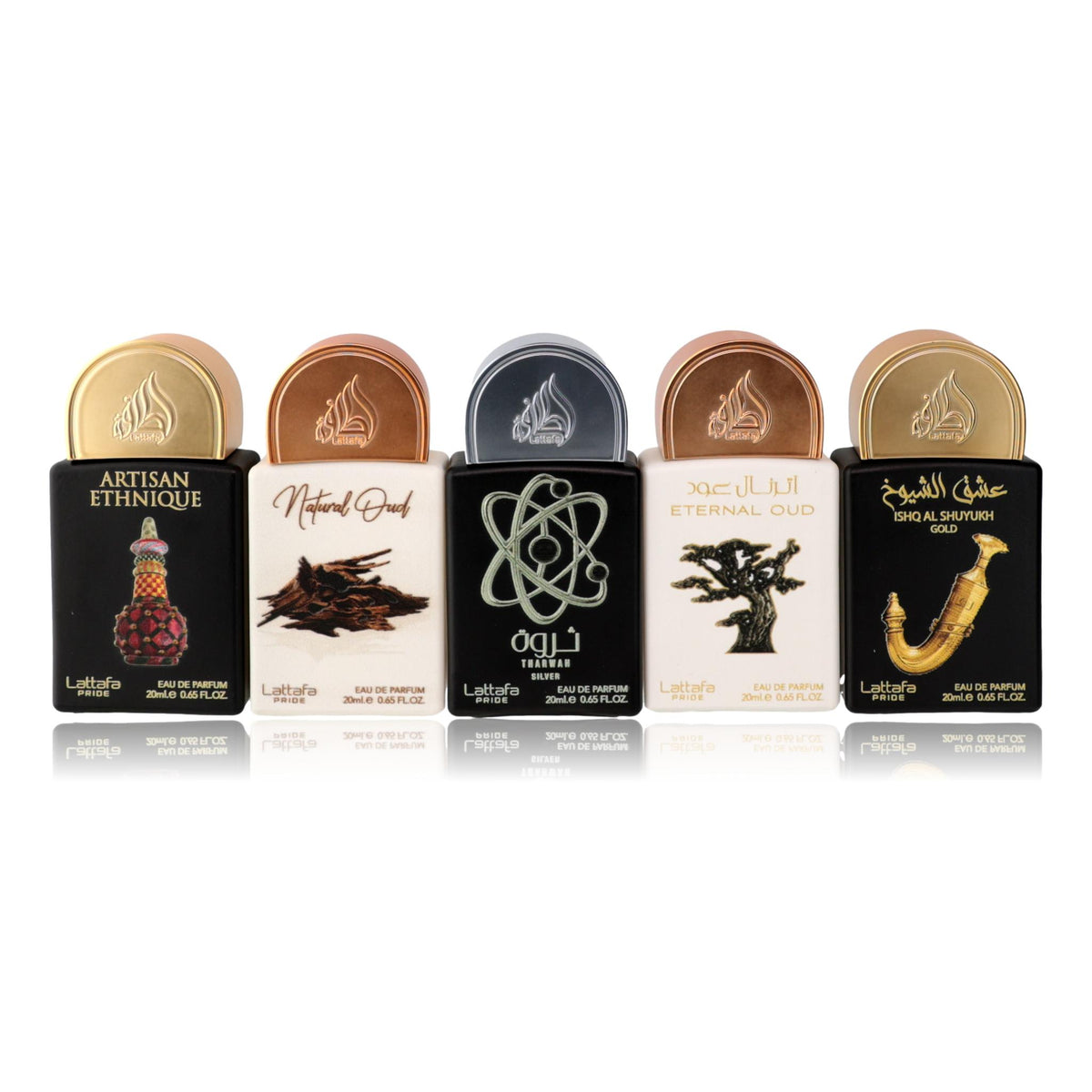 Lattafa Pride Collection No.2 Lattafa 5 Piece Set Unisex - Pertinacia Perfume