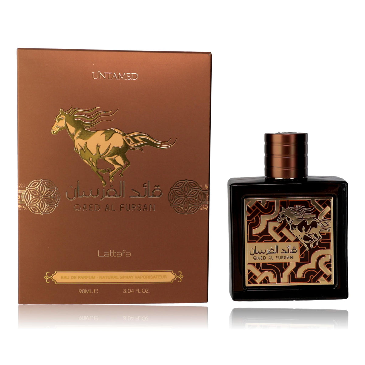 Qaed Al Fursan Lattafa 3 oz EDP Spray Unisex - Pertinacia Perfume