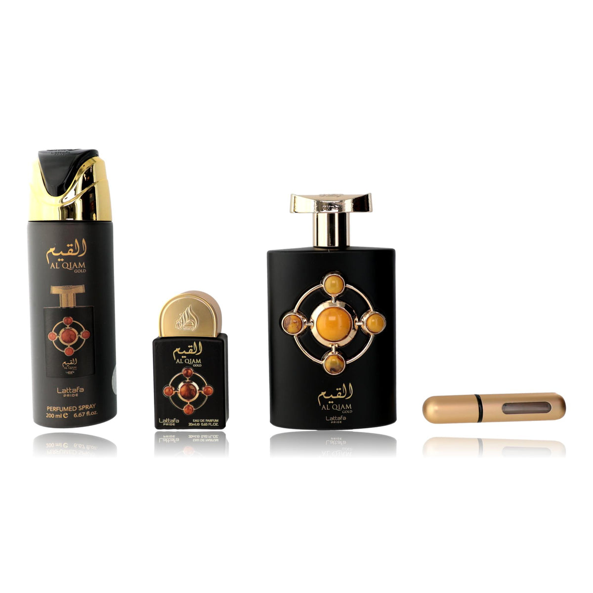Al Qiam Lattafa 3 Piece Gift Set Unisex - Pertinacia Perfume
