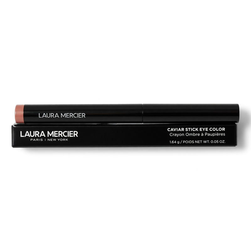 Laura Mercier Caviar Stick Eye Color in Amethyst, a creamy purple eyeshadow stick for eye makeup.