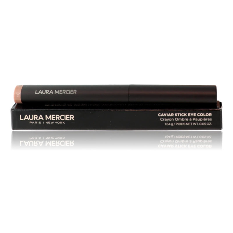 Laura Mercier Caviar Stick Eye Color in Au Naturel, a creamy eyeshadow stick in natural beige displayed on a white background.