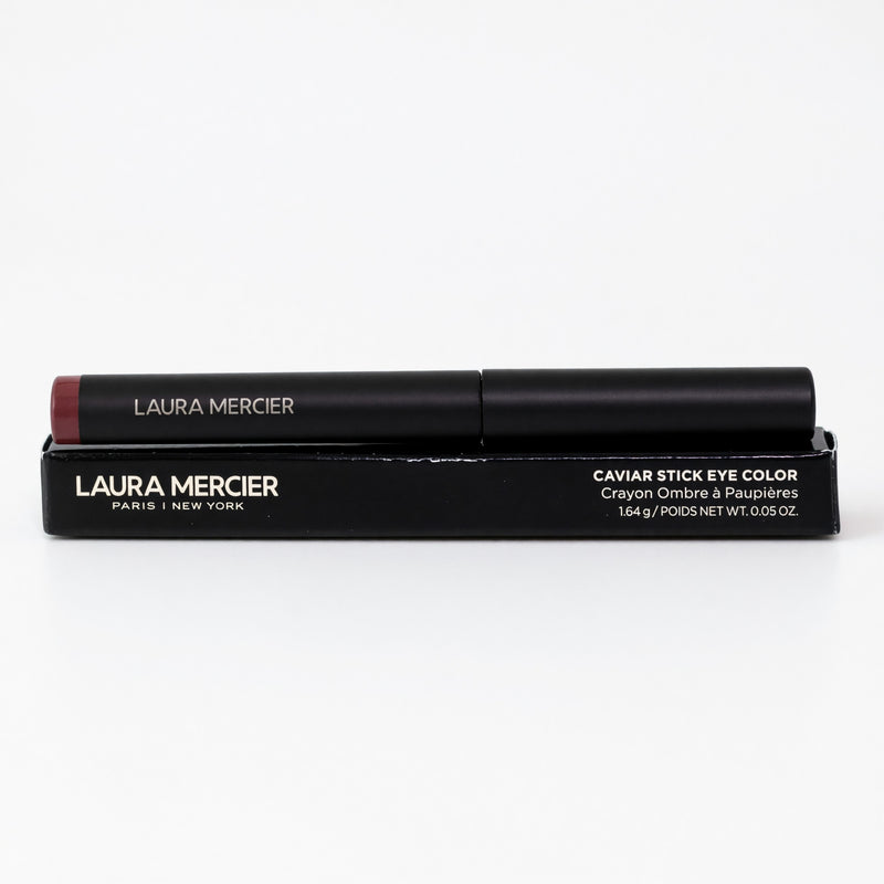 Laura Mercier Caviar Stick Eye Color in Dark Cacao, 0.05oz eyeshadow stick featuring rich, creamy chocolate brown shade.