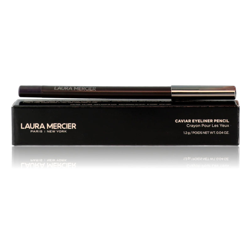 Laura Mercier Caviar Eyeliner Pencil in Dark Plum, 0.04oz, featuring a close-up of the pencil with the dark plum shade.