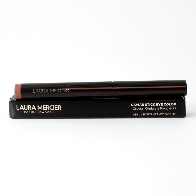 Laura Mercier Caviar Stick Eye Color in Burnished Bronze, 0.05oz eyeshadow stick with a creamy, metallic bronze finish.