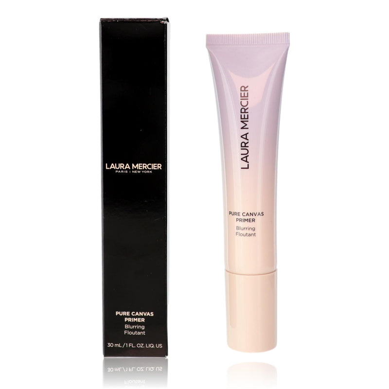 Laura Mercier Pure Canvas primer in 1 oz, a physical makeup primer with a smooth, matte finish for flawless skin.