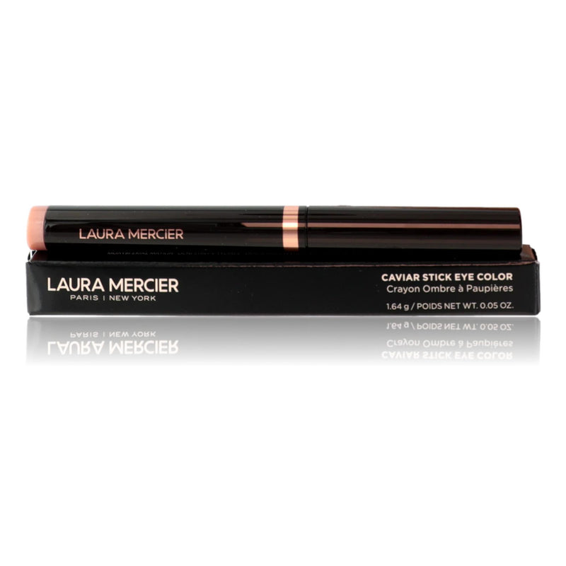 Laura Mercier Caviar Stick Eye Color in Wild Rose, a creamy eyeshadow stick with a rich rose shade, displayed on a neutral background.