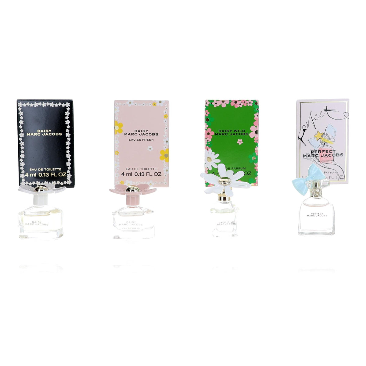 Marc Jacobs Collection Marc Jacobs 4 Piece Variety Mini Gift Set women - Pertinacia Perfume