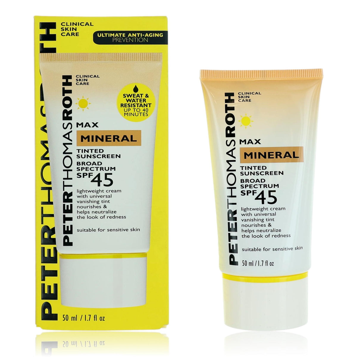 Peter Thomas Roth Max Mineral 1.7oz Tinted Sunscreen SPF 45 - Pertinacia Perfume