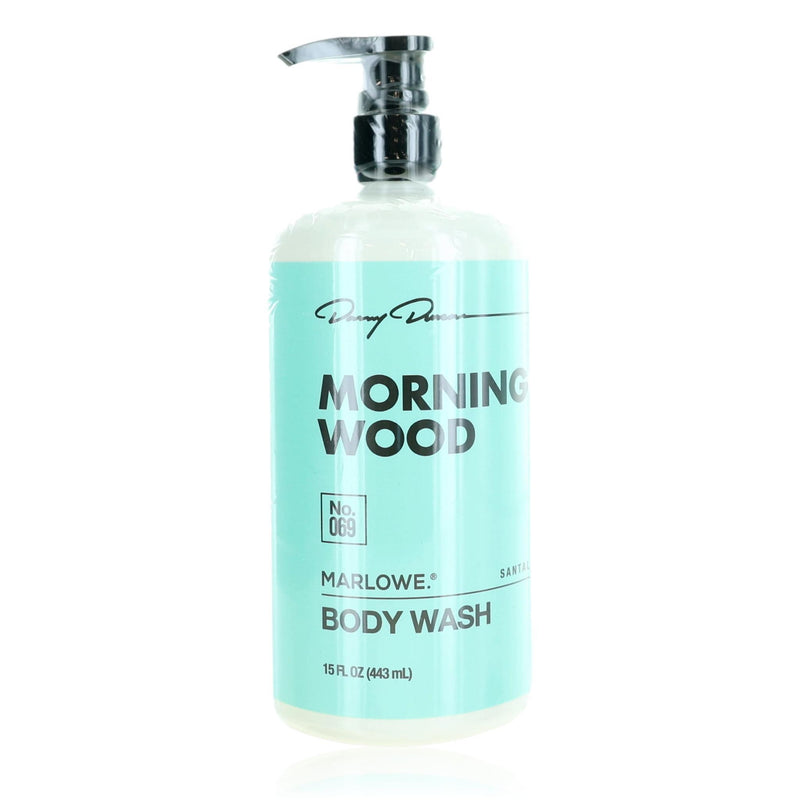 MARLOWE Danny Duncan No. 069 Morning Wood 15 oz men's body wash with masculine packaging and product label visible