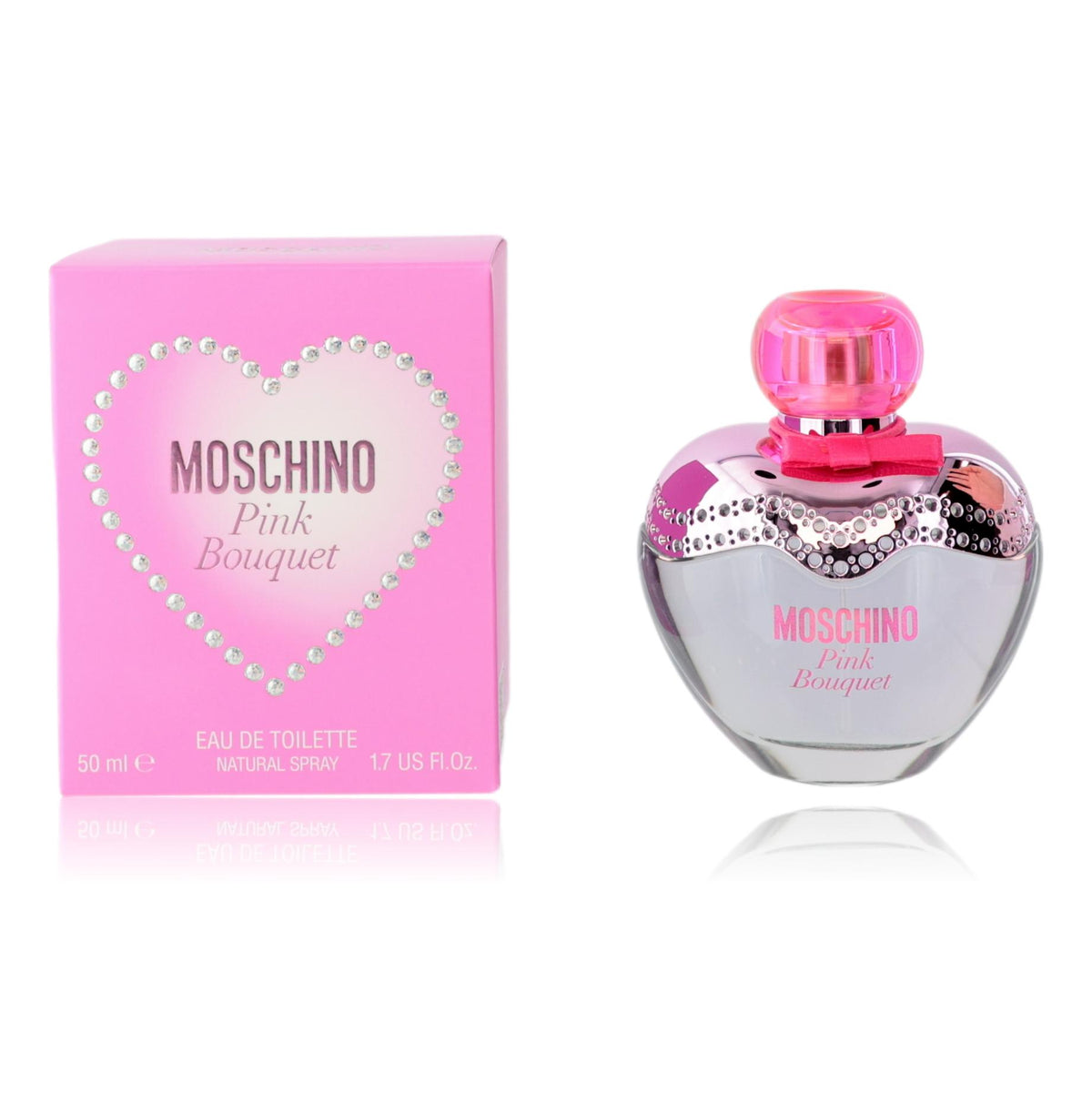 Moschino Pink Bouquet Moschino 1.7 oz EDT Spray Women - Pertinacia Perfume
