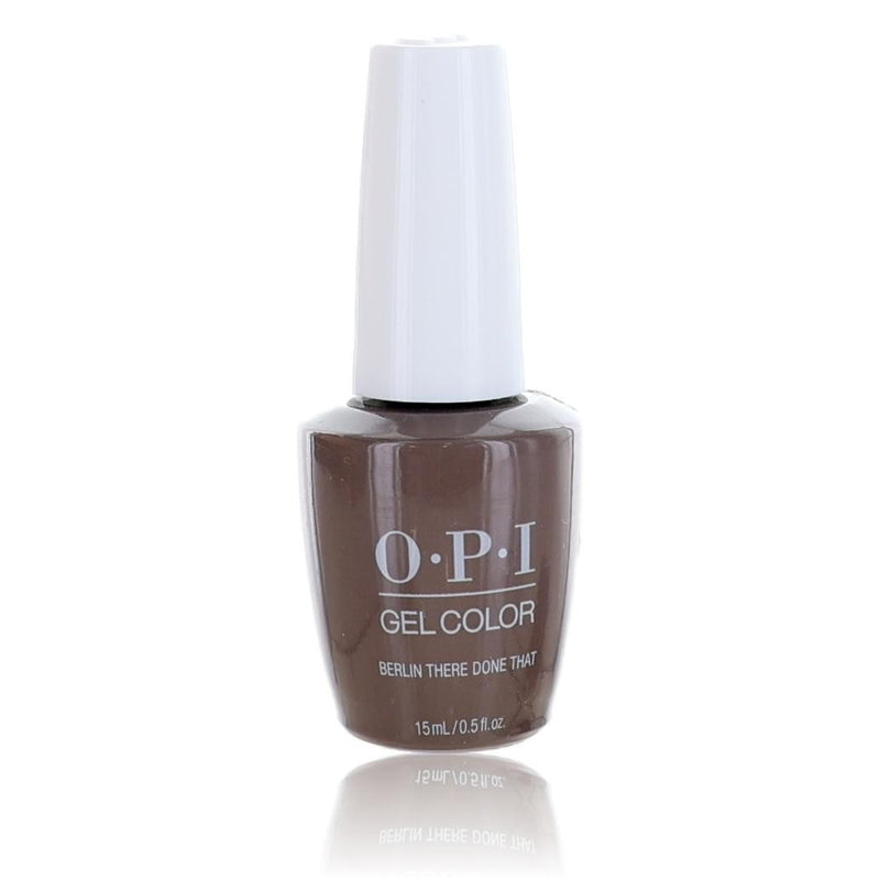 OPI Gel Nail Polish in Berlin There Done That, 0.5 oz, showcasing the vibrant gel color in a sleek bottle
