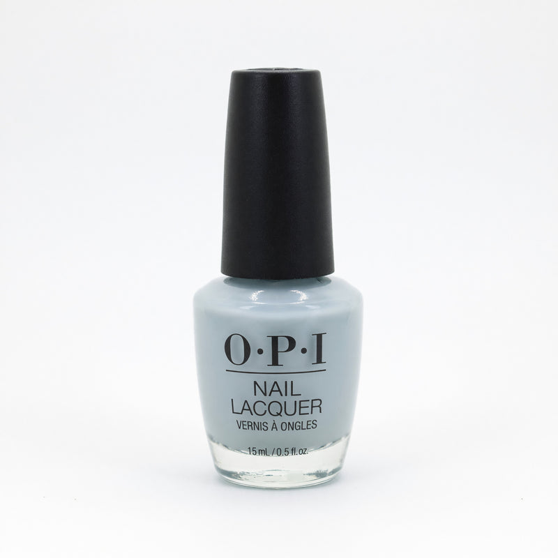 OPI Nail Lacquer in "It's A Boy!" shade, 0.5 oz bottle, vibrant blue nail polish color from OPI's nail color collection.