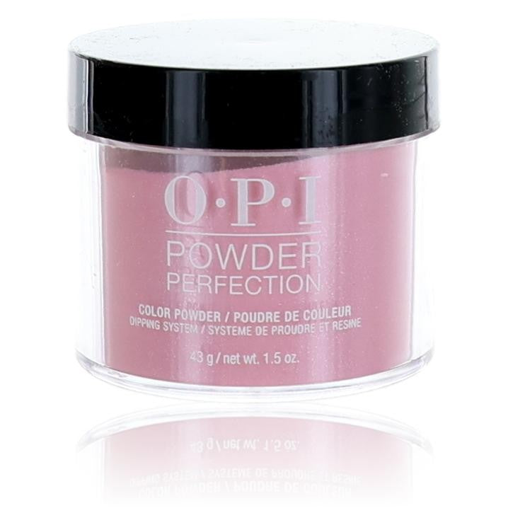 OPI Powder Perfection dip powder in Princesses Rule! 1.5 oz, bright pink color for long-lasting nail enhancements.