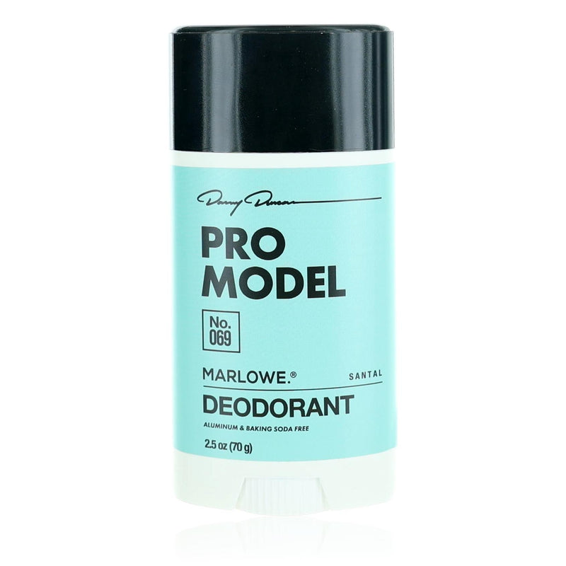 Marlowe Danny Duncan No. 069 Pro Model Santal deodorant for men, 2.5oz stick with sleek packaging and natural scent.