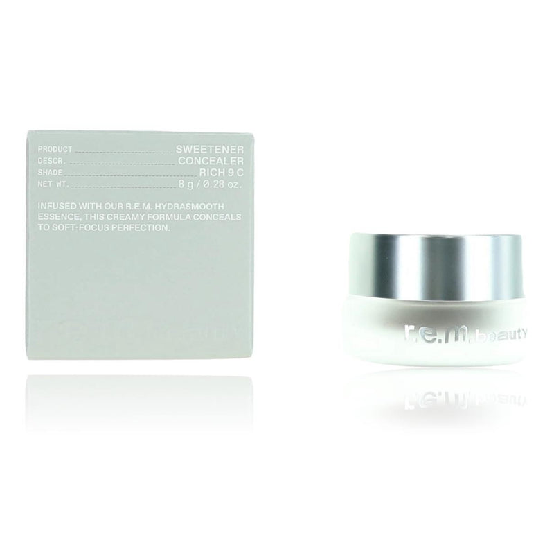 r.e.m. beauty Sweetener concealer in Rich 9 C, 0.28 oz, physical makeup product with smooth application and rich coverage