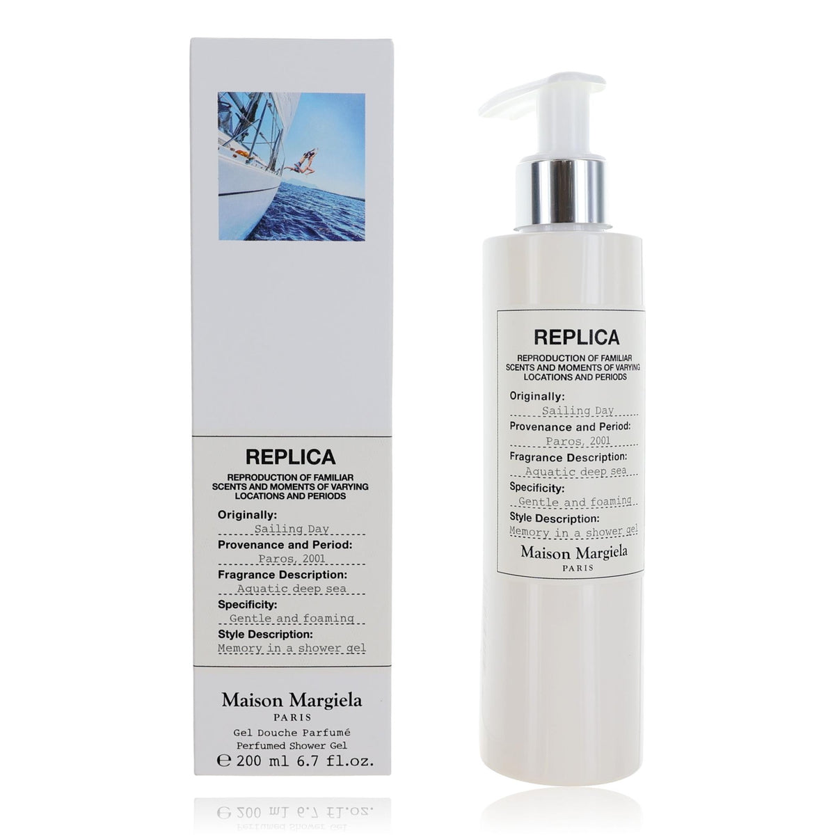 Replica Sailing Day Maison Margiela 6.7 oz Shower Gel Unisex - Pertinacia Perfume