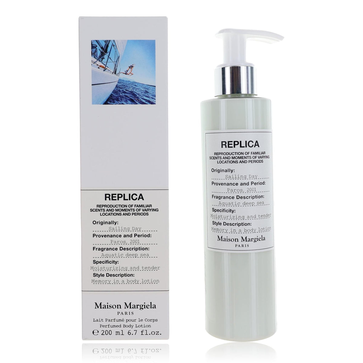 Replica Sailing Day Maison Margiela 6.7 oz Body Lotion Unisex - Pertinacia Perfume