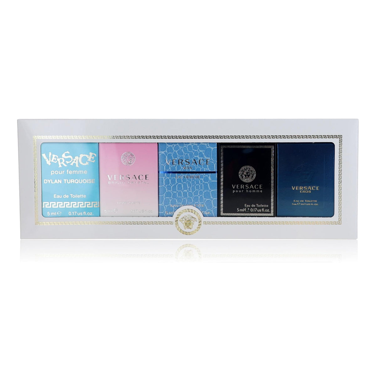 Versace Collection Versace 5 Piece Miniature Gift Set Unisex - Pertinacia Perfume