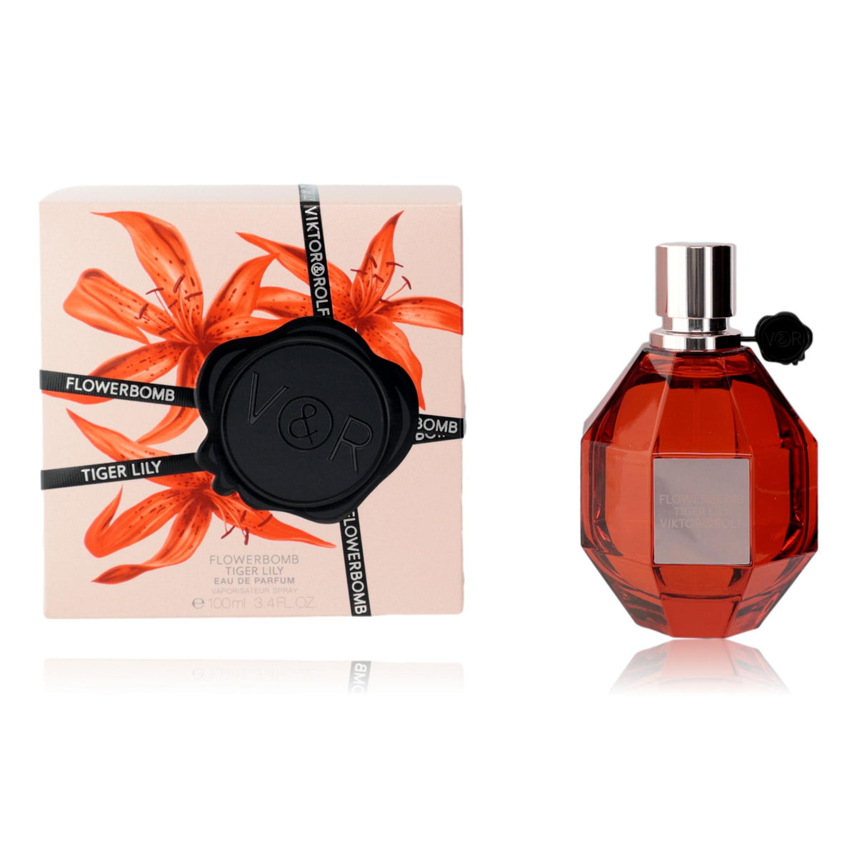 Flowerbomb Tiger Lily Viktor & Rolf 3.4 oz EDP Spray Women - Pertinacia Perfume