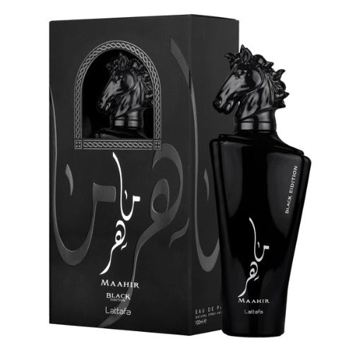 Lattafa Maahir Black Edition Eau De Parfum 3.4 Oz