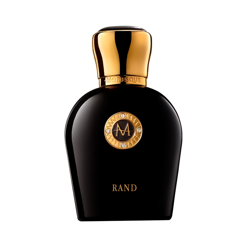Rand Moresque perfume bottle from Online Warehouse, 1.7 oz, elegant design with a sleek glass container and stylish cap.