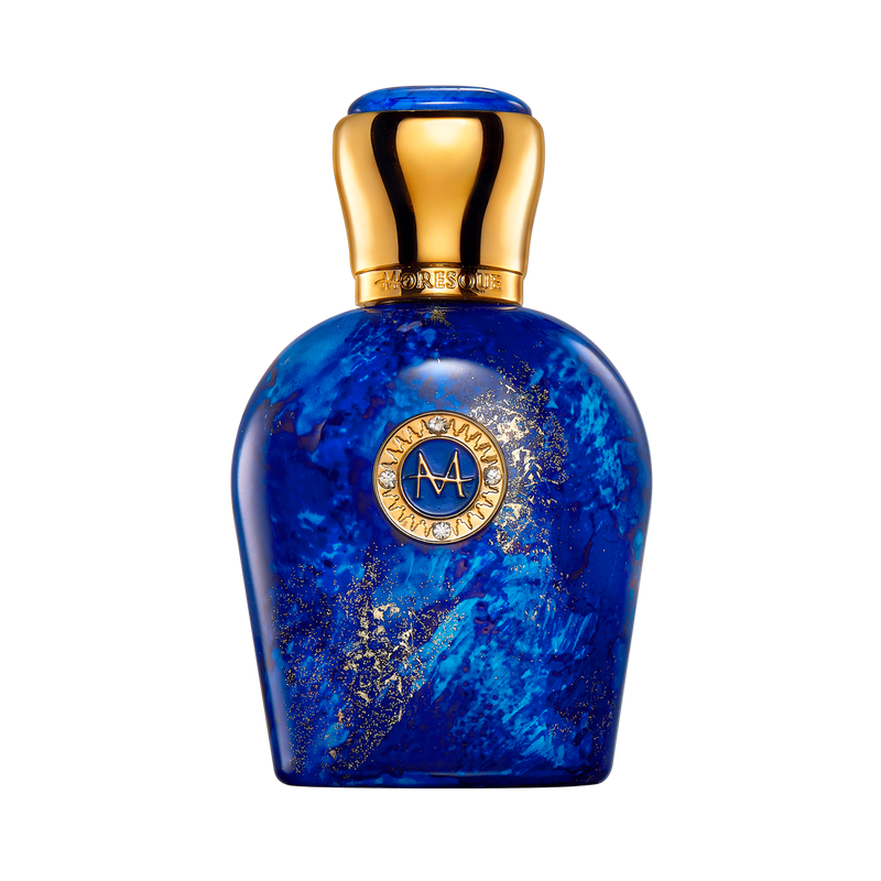 Sahara Blue Moresque perfume bottle with elegant design, showcasing the Online Warehouse fragrance for women and men.