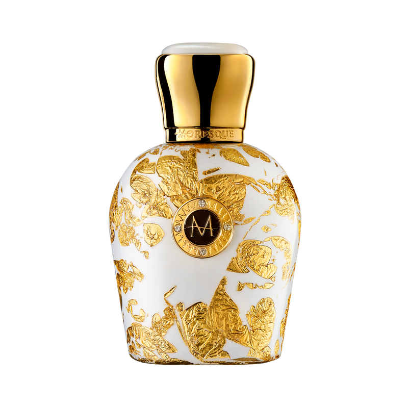Regina Moresque perfume bottle, 1.7 oz, elegant glass container with a sleek cap, showcasing the Online Warehouse fragrance product.