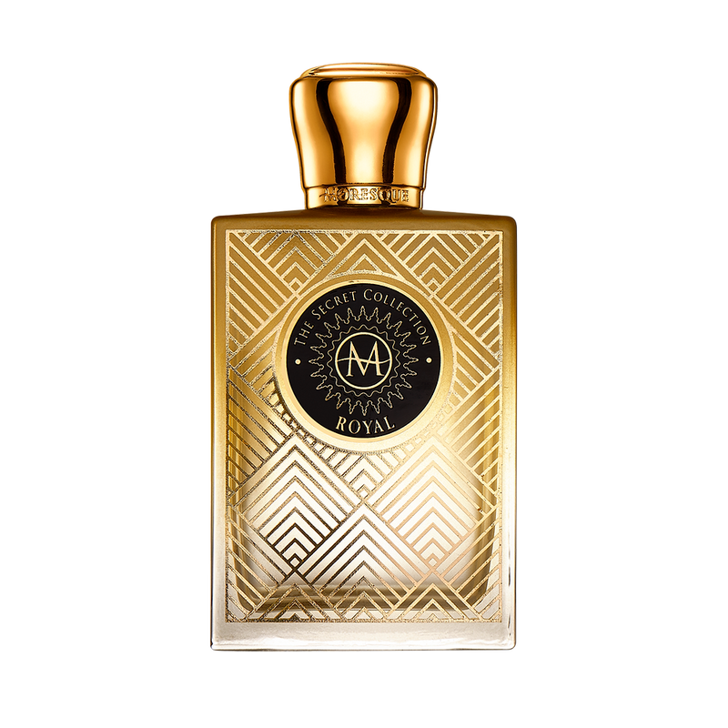 Royal Moresque 2.5 oz perfume bottle from Online Warehouse with elegant packaging and classic cologne design.