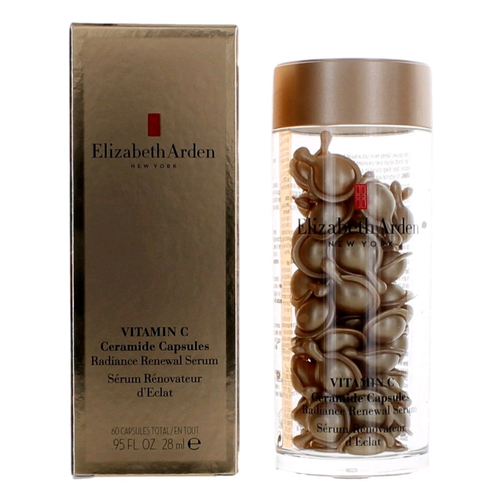 Vitamin C Ceramide Radiance Renewal Serum by Elizabeth Arden, 60 Capsules women