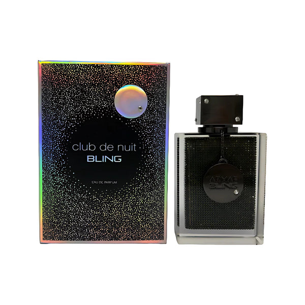 Armaf Club De Nuit Bling perfume bottle with sleek design, 2.5oz EDP, part of Pertinacia Perfume collection.