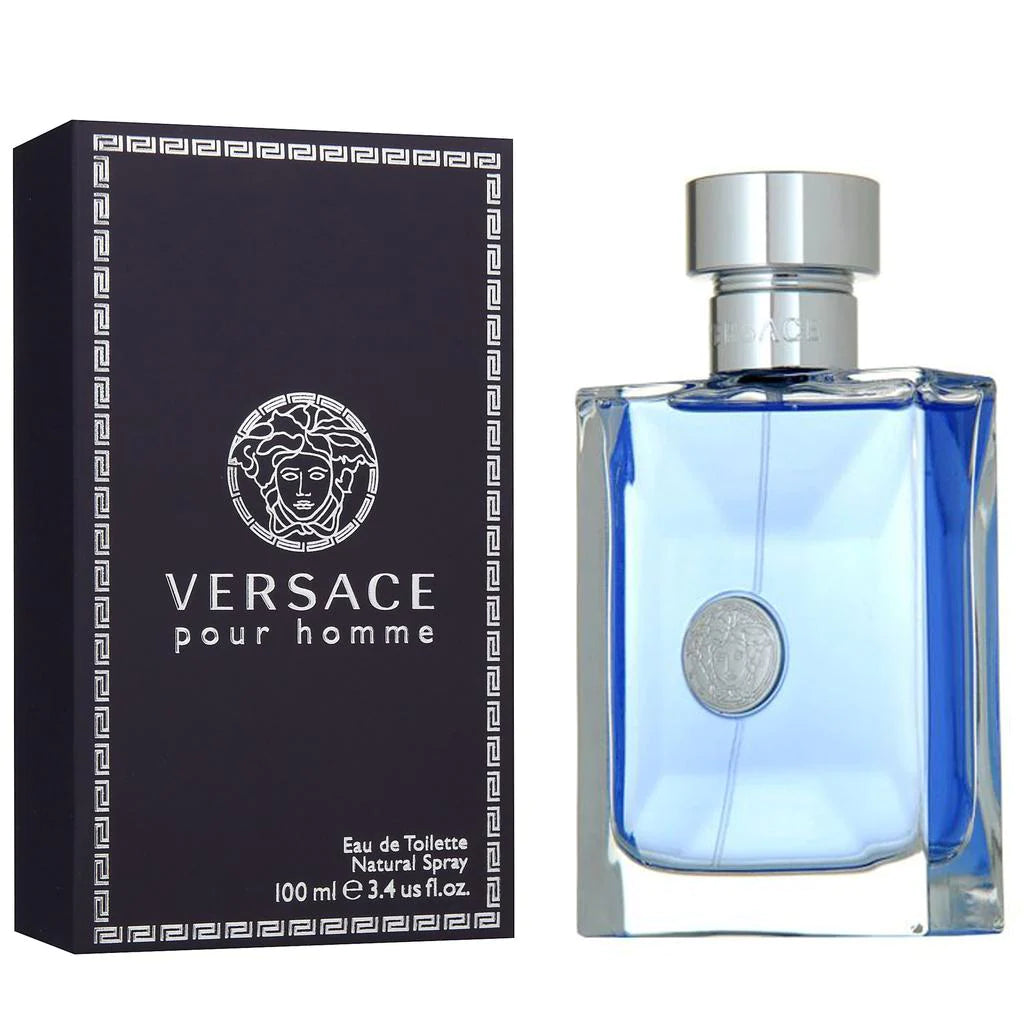 Versace Pour Homme by Versace, 3.4 oz Eau De Toilette Spray for Men