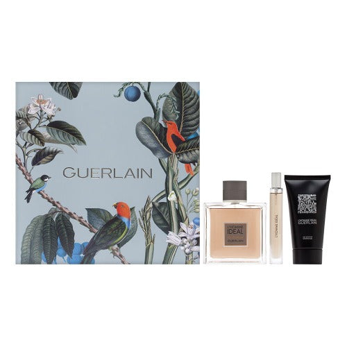 Guerlain L'Homme Ideal Eau De Parfum 3 Piece Gift Set 3 Piece Gift Set With 3.3 Oz EDP