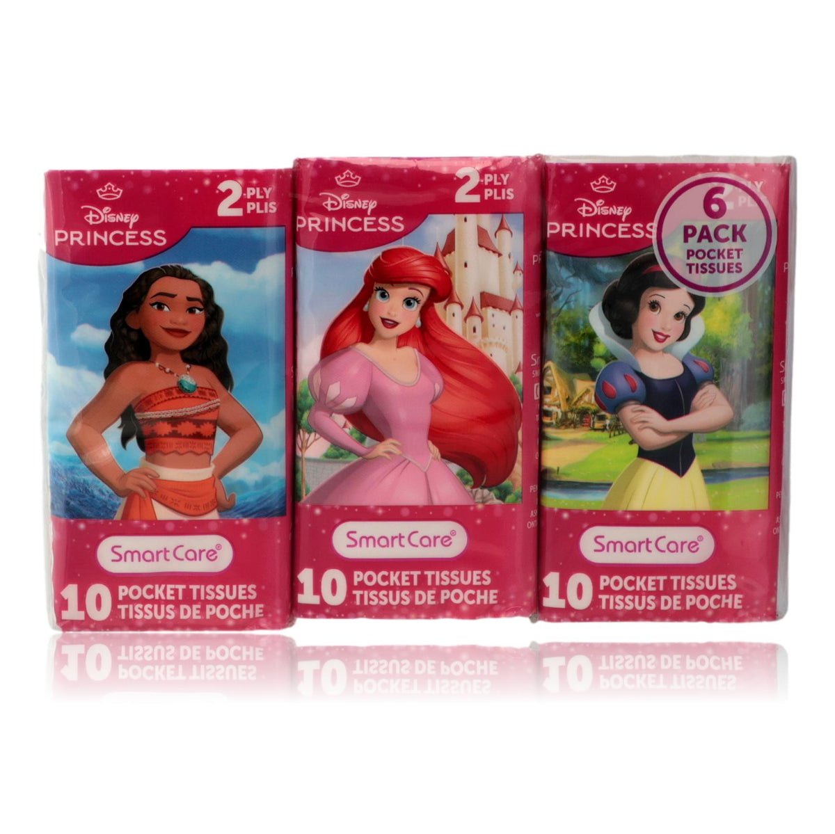 Disney Princess Disney 6 Pack 10 Pocket Tissues - Pertinacia Perfume