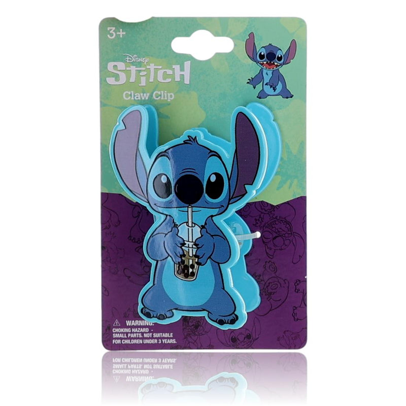 Disney Stitch hair claw clip for kids, featuring a colorful Stitch character design, perfect for young children’s hair accessories.
