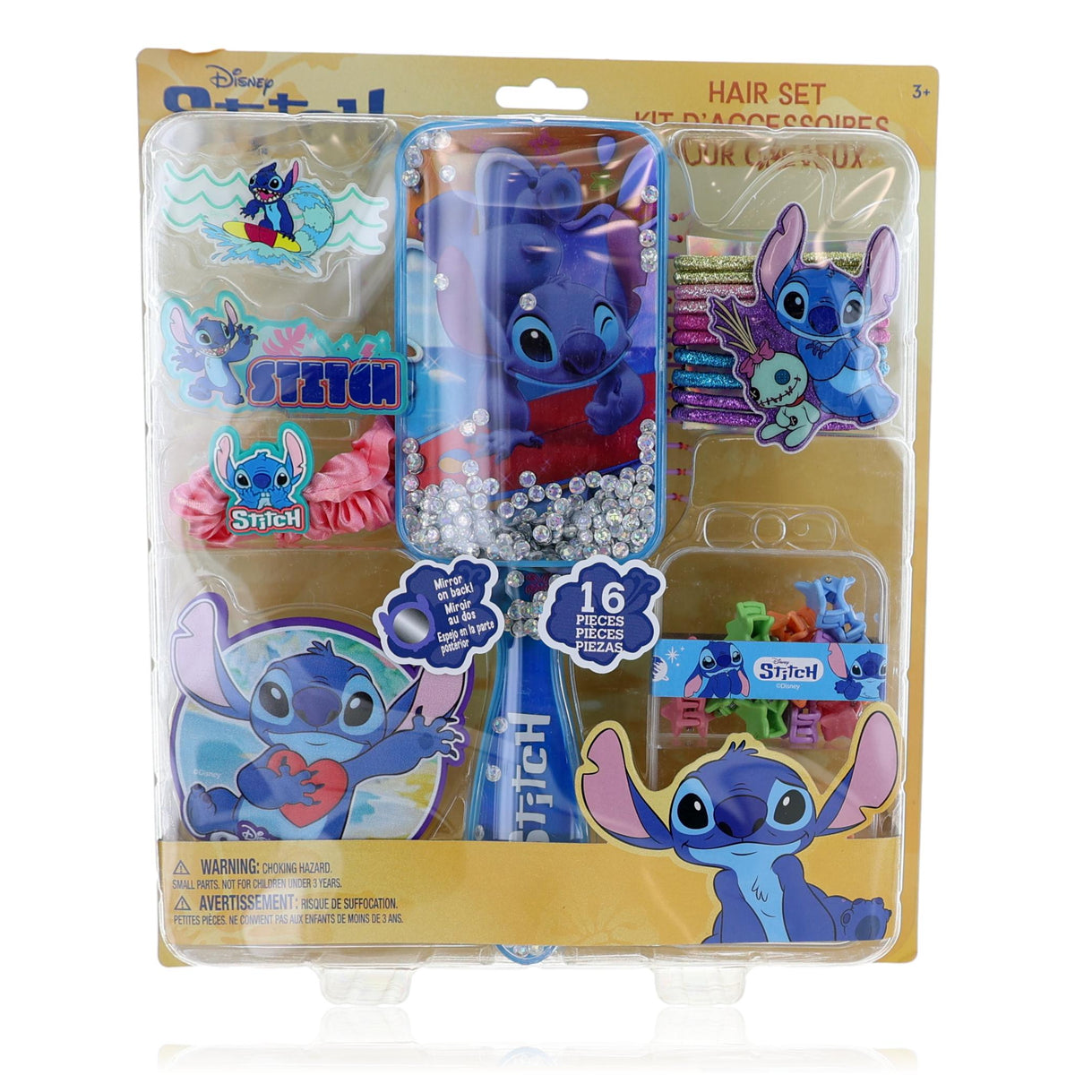 Stitch Brush & Hair Accessories Disney 16 Piece Set Kids - Pertinacia Perfume