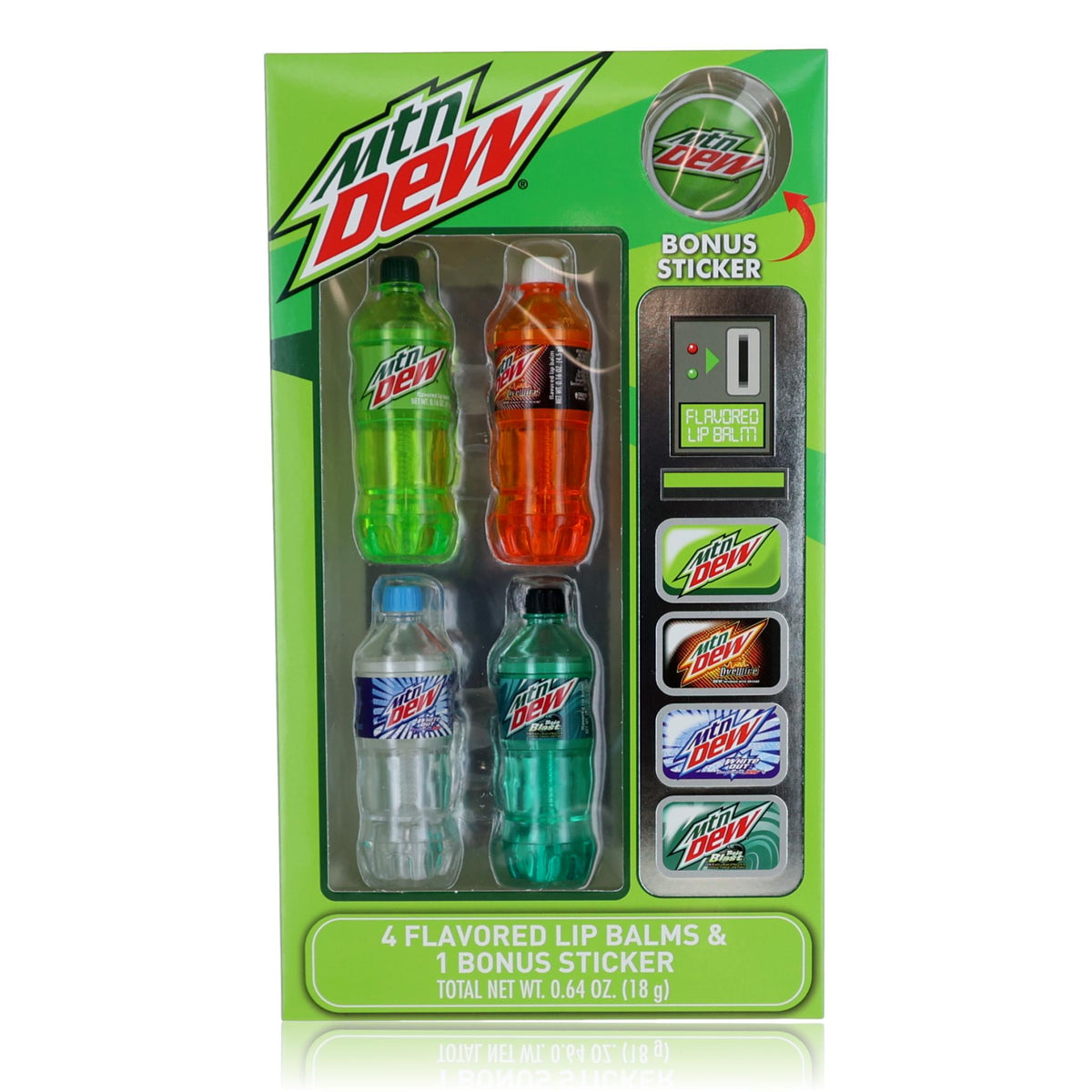 Mountain Dew Lip Balms Mountain Dew 4 Pack Kids - Pertinacia Perfume