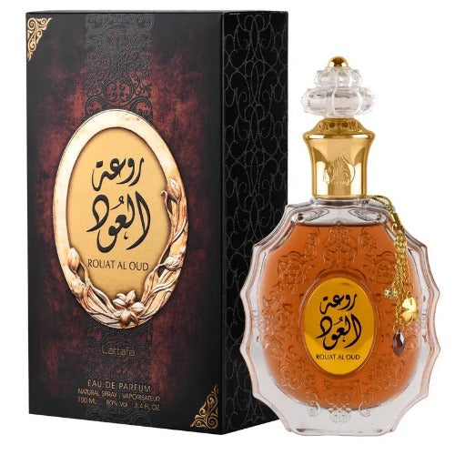 Lattafa Rouat Al Oud Eau De Parfum 3.4 Oz