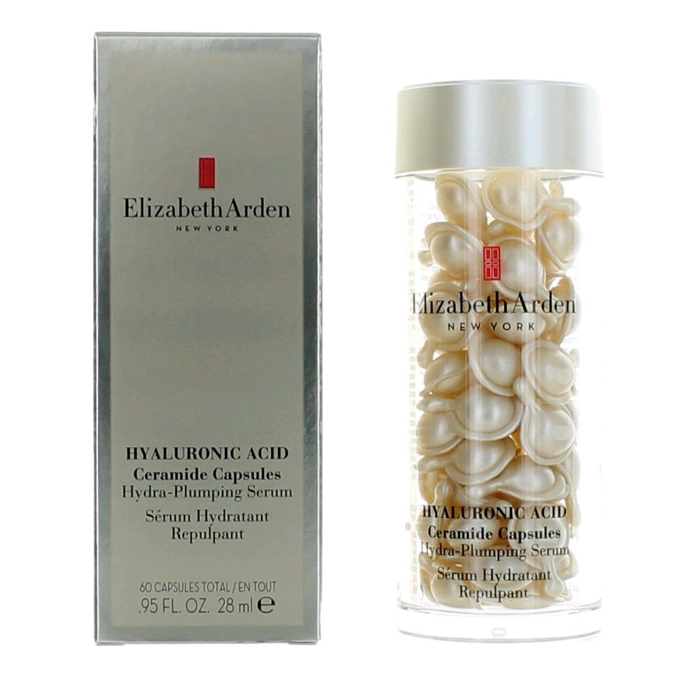Hyaluronic Acid Elizabeth Arden 60 Hydra-Plumping Serum Ceramide Capsules - Pertinacia Perfume