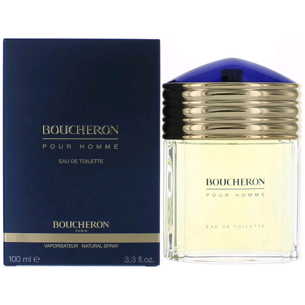 Boucheron Pour Homme by Boucheron, 3.3 oz EDT Spray for Men - Pertinacia Perfume