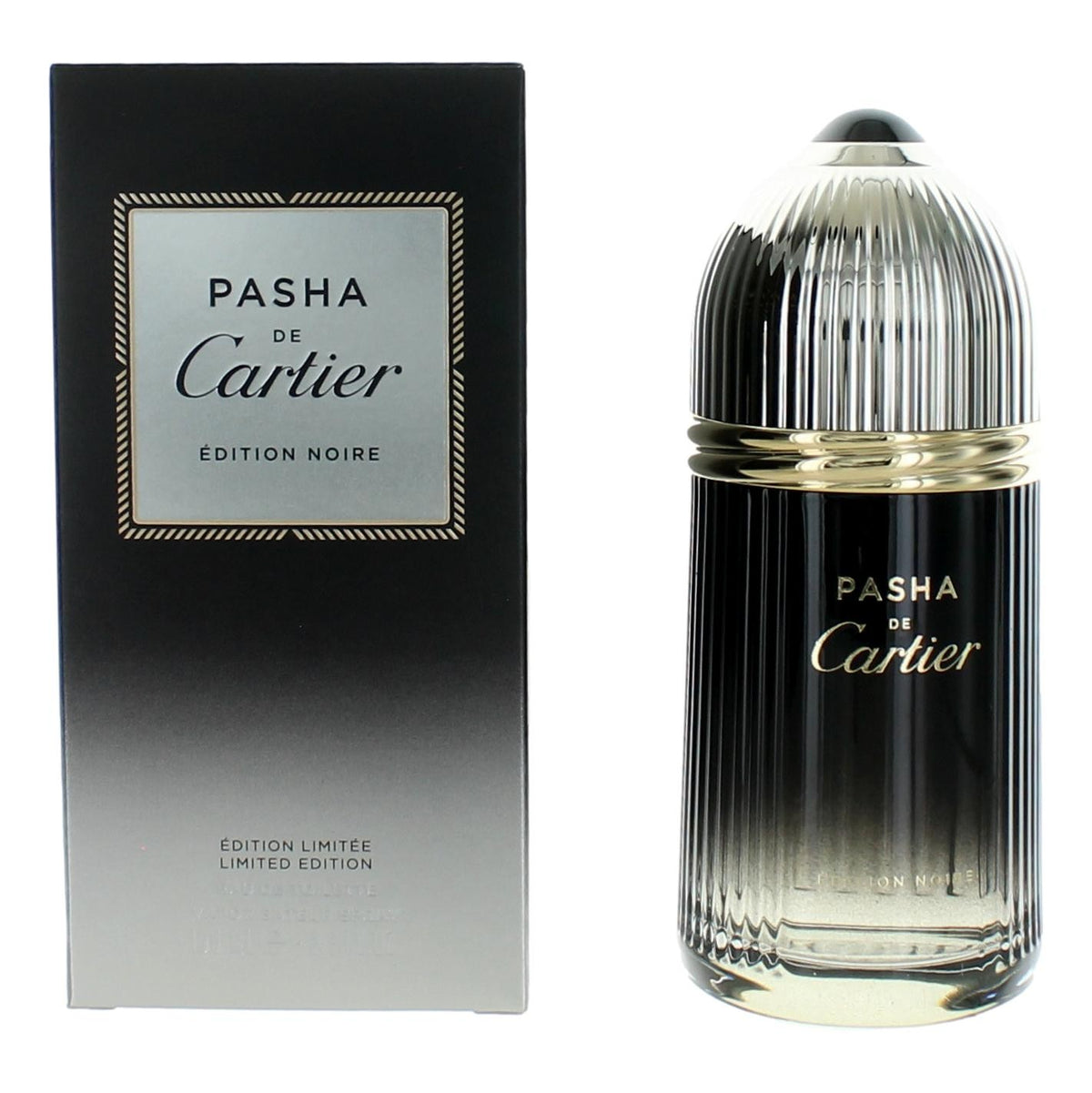 Pasha de Cartier Edition Noire by Cartier, 3.3oz EDT Spray men Limted Editon - Pertinacia Perfume