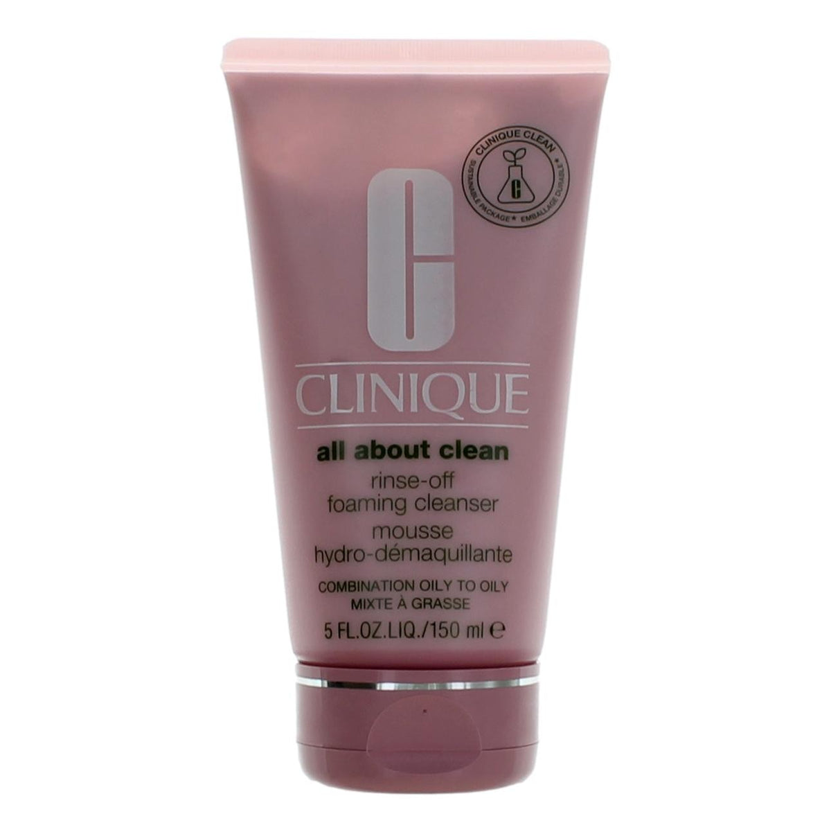 Clinique All About Clean by Clinique, 5oz  Rinse-Off Foaming Cleanser Mousse - Pertinacia Perfume