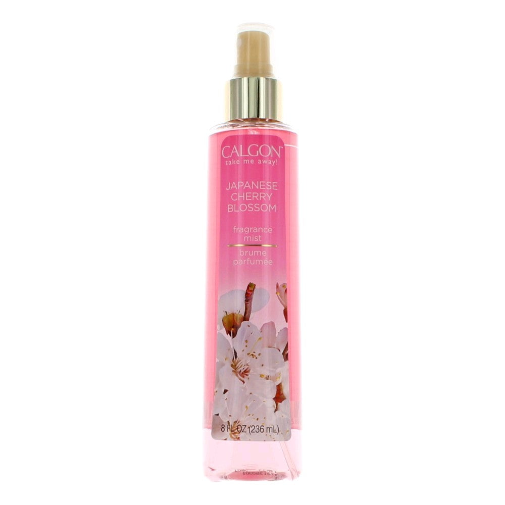 Calgon Japanese Cherry Blossom by Coty, 8 oz Body Mist for Women - Pertinacia Perfume