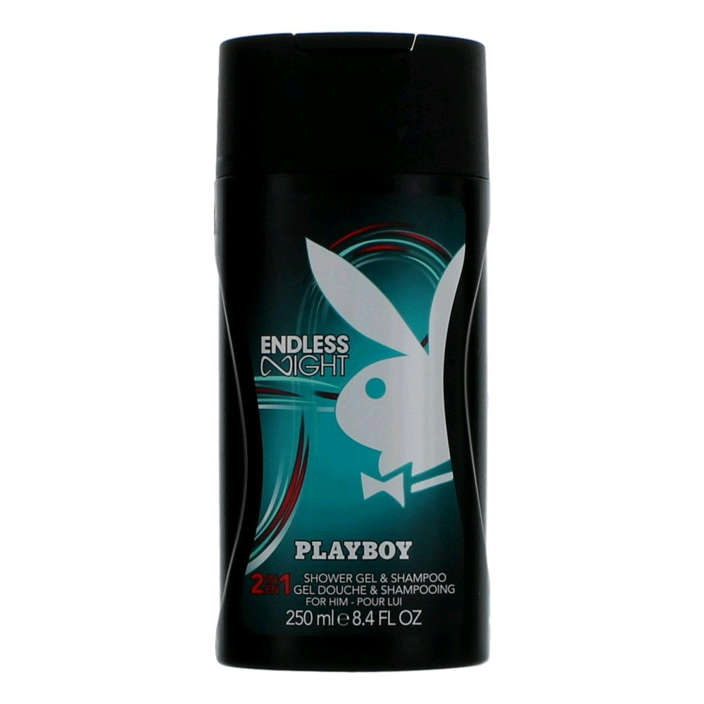 Playboy Endless Night by Coty, 8.45 oz Shower Gel for Men - Pertinacia Perfume