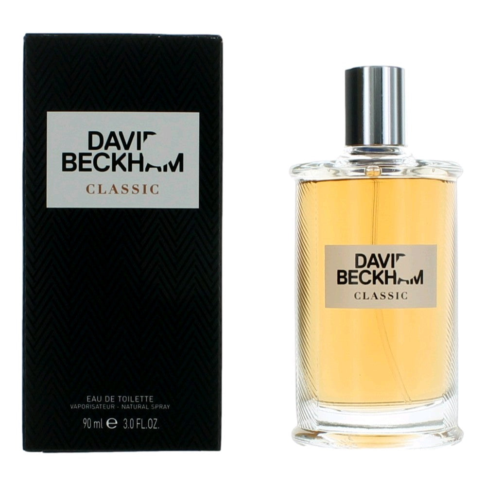 David Beckham Classic by David Beckham, 3 oz EDT Spray for Men - Pertinacia Perfume