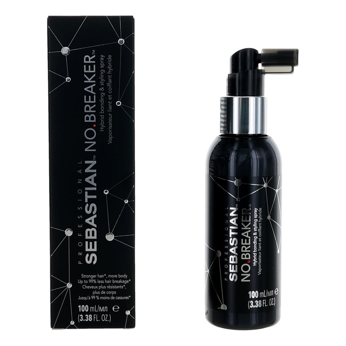 Sebastian No Breaker by Sebastian, 3.38oz Hybrid bonding & Styling Spray - Pertinacia Perfume