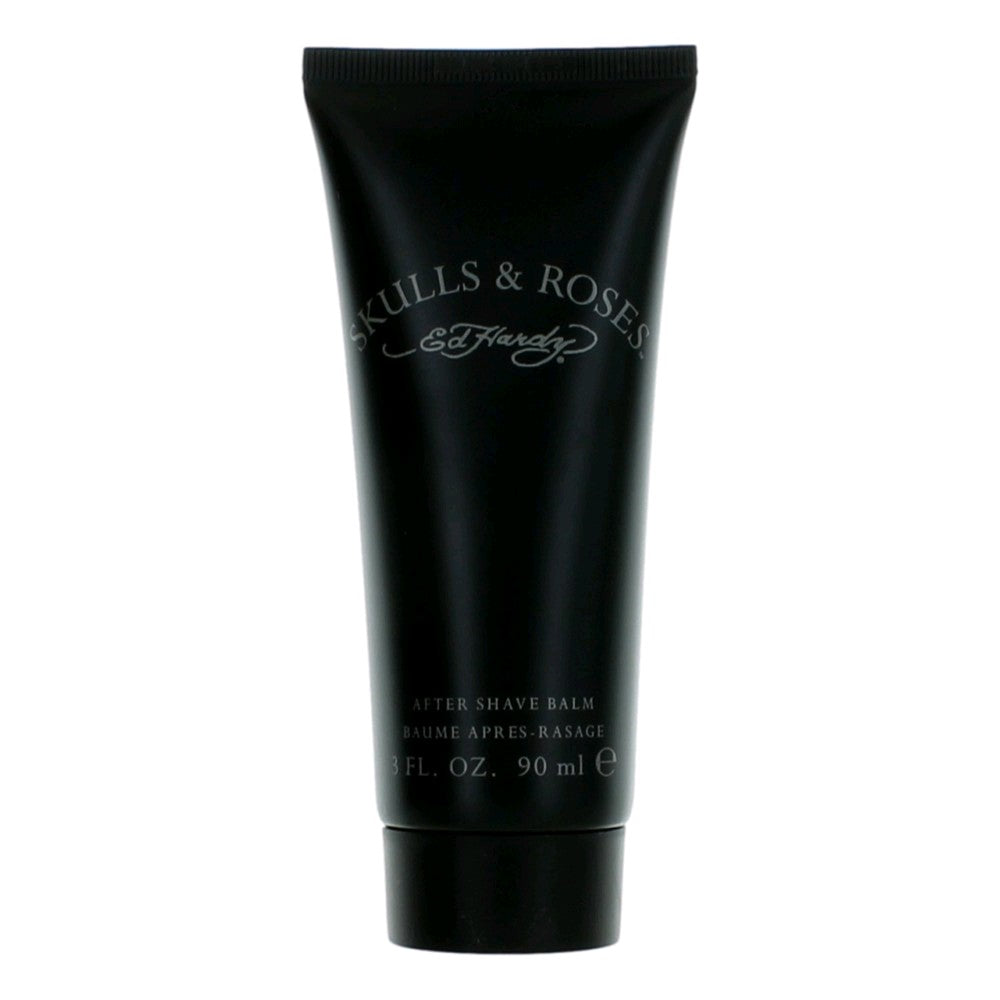 Ed Hardy Skulls & Roses by Ed Hardy, 3 oz After Shave Balm fo Men - Pertinacia Perfume