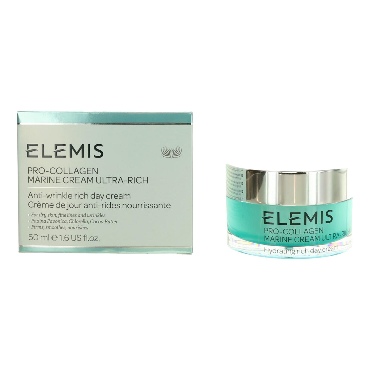Elemis Pro-Collagen Marine Cream Ultra-Rich, 1.6oz Anti-Wrinkle Day Cream - Pertinacia Perfume