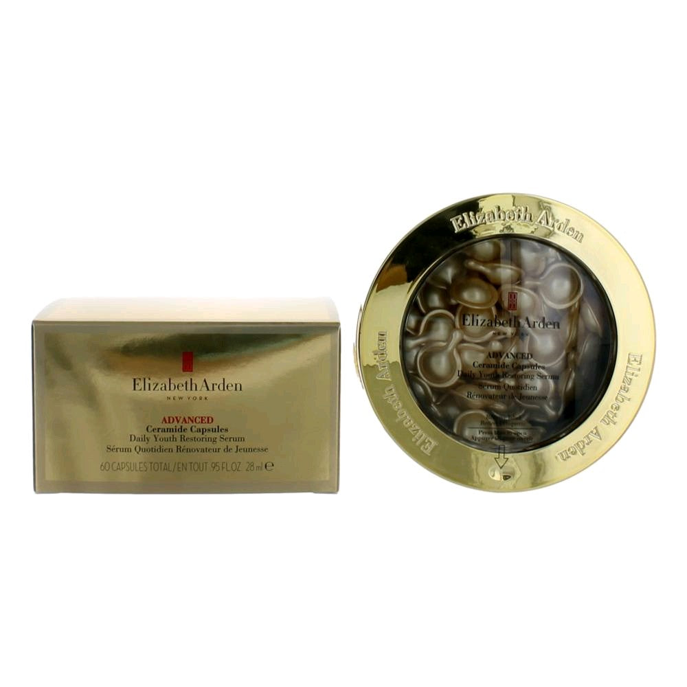 Ceramide by Elizabeth Arden, 60 Advanced Daily Youth Restoring Serum Capsules - Pertinacia Perfume