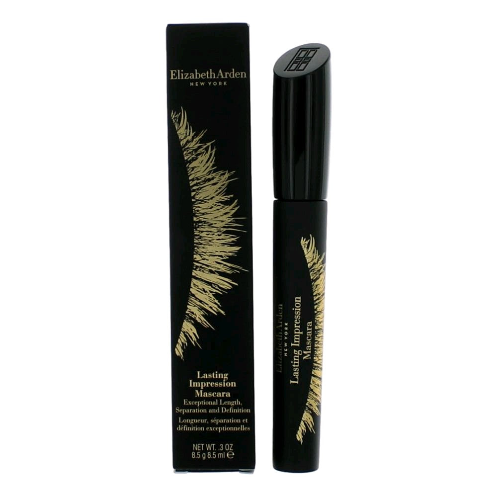 Elizabeth Arden, .3oz Lasting Impression Mascara - Lasting Black - Pertinacia Perfume