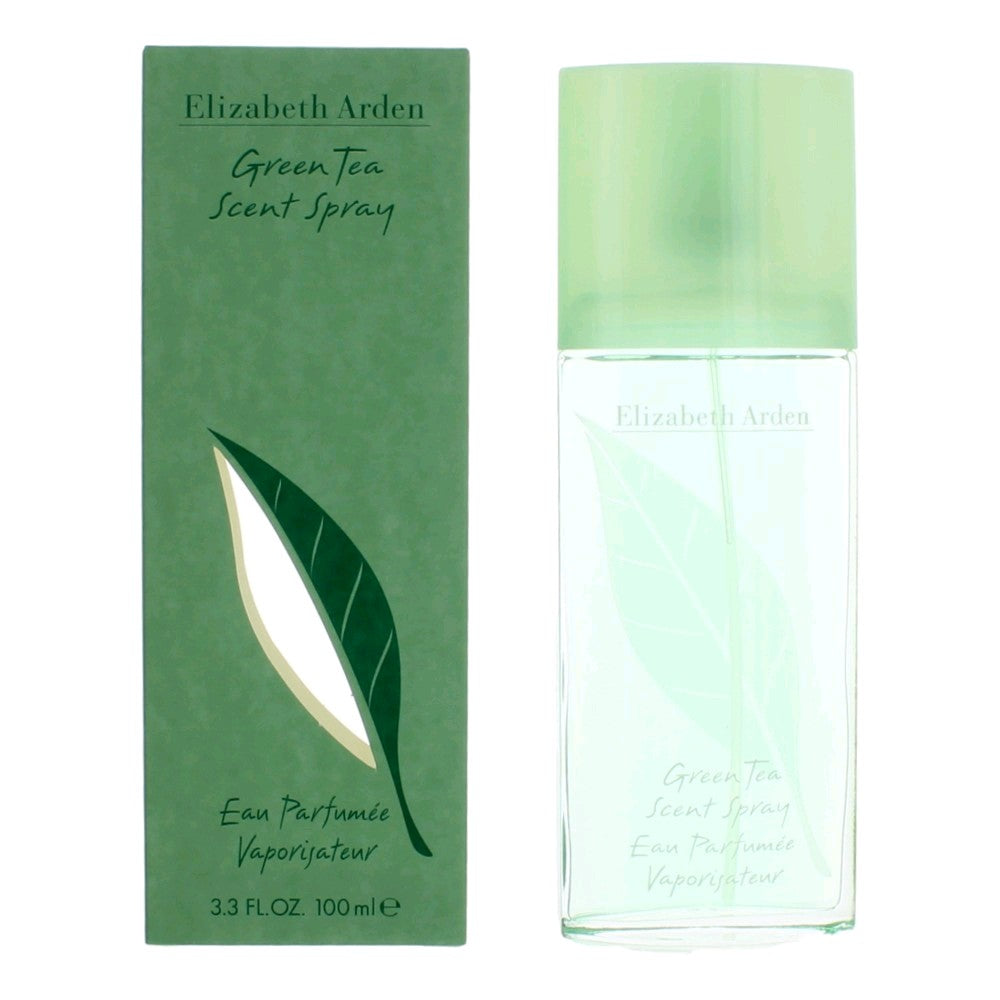 Green Tea by Elizabeth Arden, 3.3 oz Eau Parfumee Spray for Women - Pertinacia Perfume